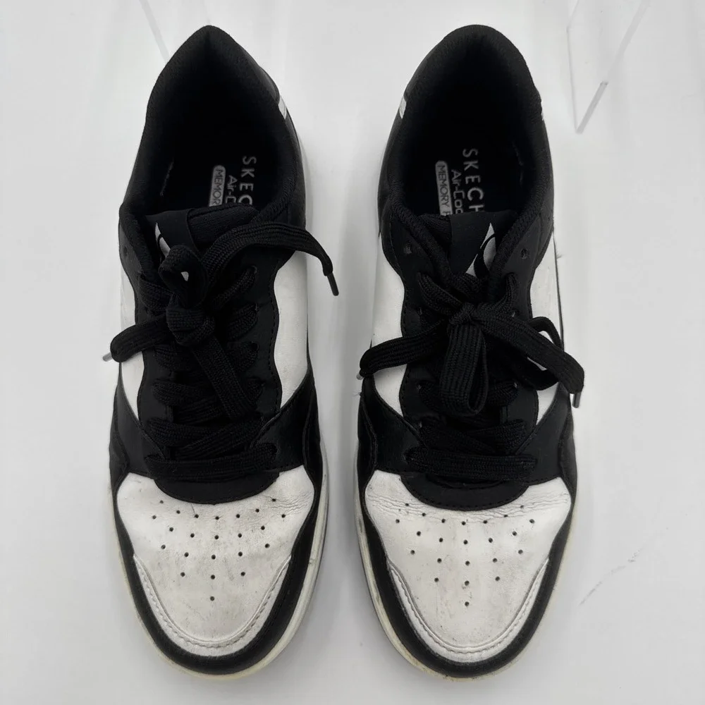 SKECHERS, Street, Los Angeles, Women's, Koopa Low Varsity, 183240/BKW. Size‎ 8